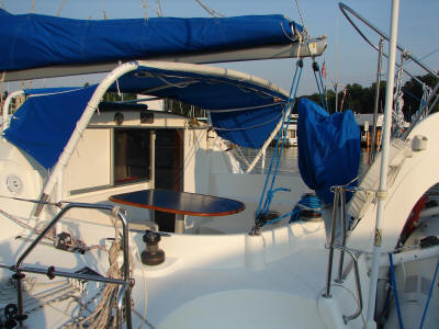 side bimini view